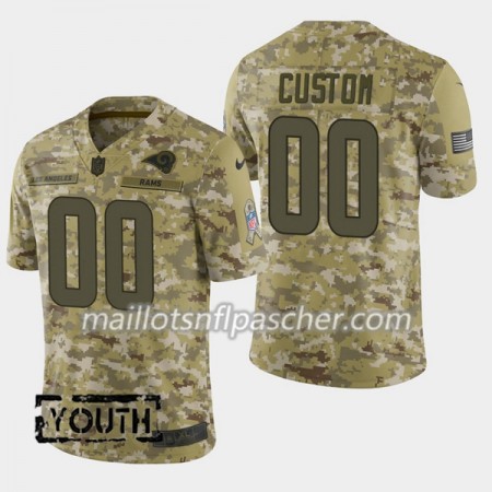 Maillot Los Angeles Rams Custom Nike Salute to Service - Enfant